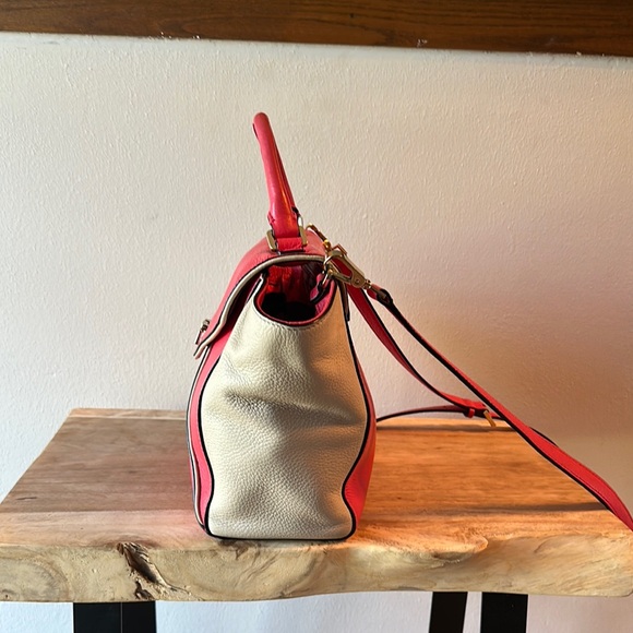 Kate Spade Bright Pink and Cream Handbag - Picture 4 of 10